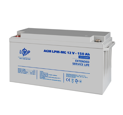 Акумуляторна батарея LP LPМ MG12- 150АН типу MULTIGEL